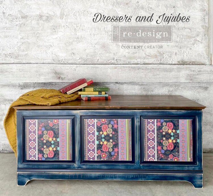Redesign &#039;Or Sew It Seems&#039; Furniture Transfer Inspiration by Dressers and Jujubes