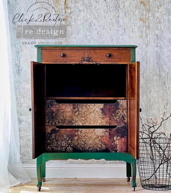 Redesign &#039;Parisian Letter&#039; Furniture Transfer Inspiration by Click To Restore