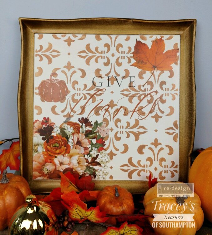 Redesign Classic Peach and Fall Festive transfer Inspiration by Tracey&#039;s Treasures of Southampton