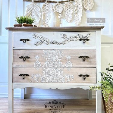 Redesign White Engravings furniture transfer Inspiration by Renovelle a Sense of Renewal