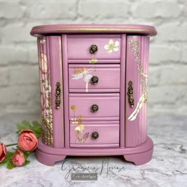 Redesign Jewelry Box &#039;Fairy Flowers&#039; Inspiration by Gracie&#039;s House