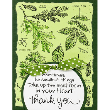 Leafy Trees Card