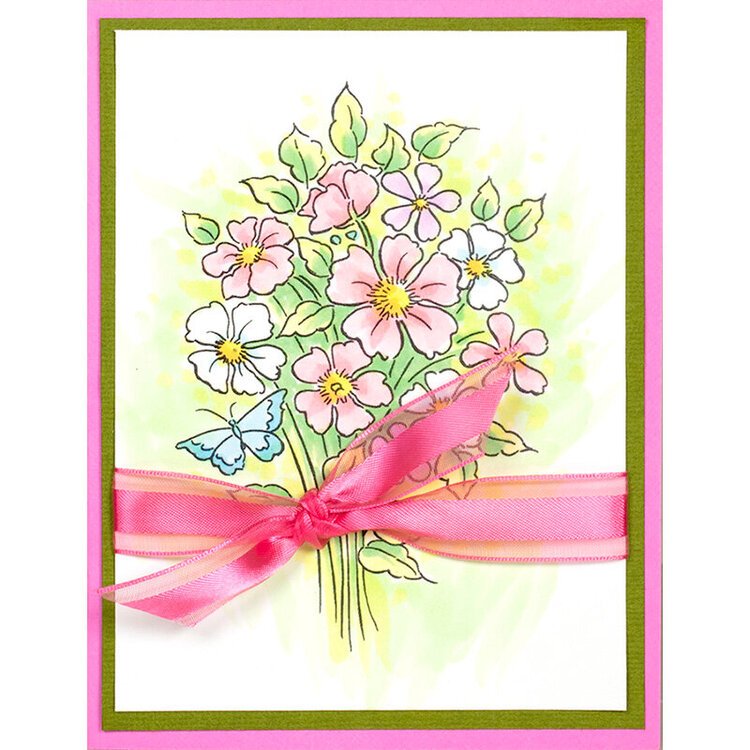 Bouquet Blooms Card