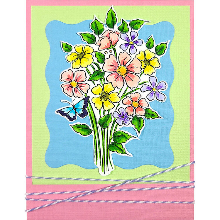 Bouquet Blooms Card