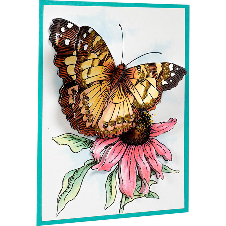 Painted Lady Card