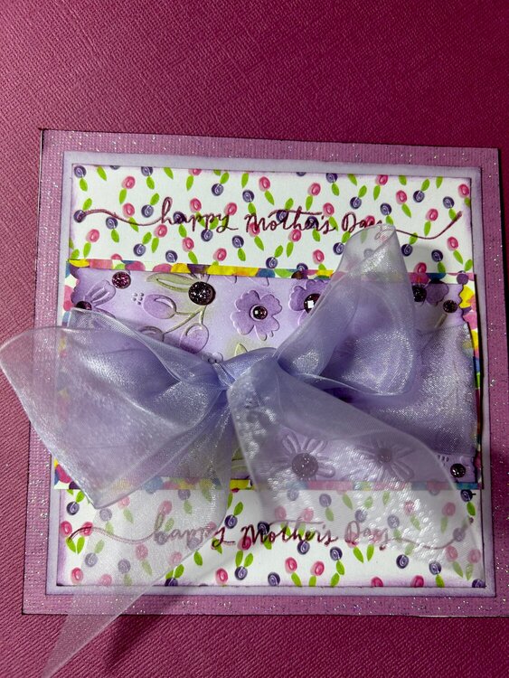 MOTHERS DAY - GIFT BAG &amp; 6X6 CARD