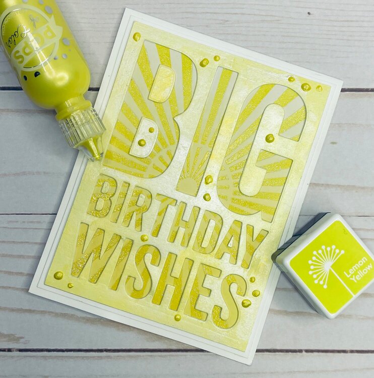 Lemon Sunshine Birthday Card