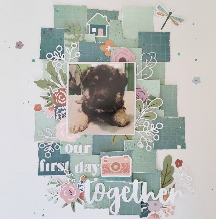 Our First Day Together Layout