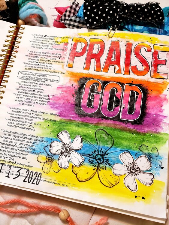Praise God ~ Psalm 66:8