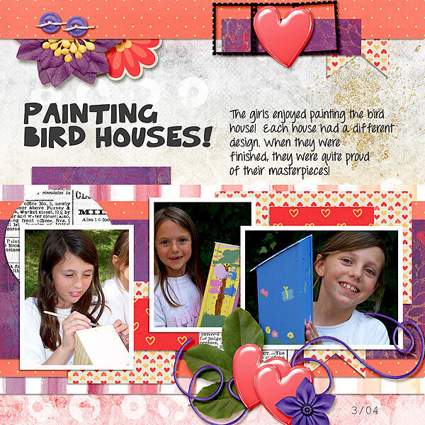 Painting Bird Houses