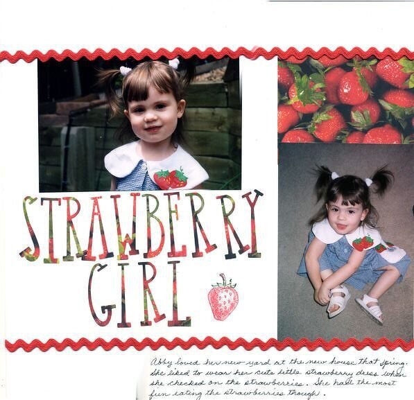 Strawberry Girl***PUB AD and LOAD Challenge***