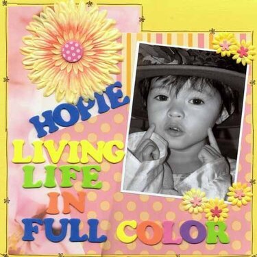 Hopie--Living Life In Full Color***LOAD Challenge