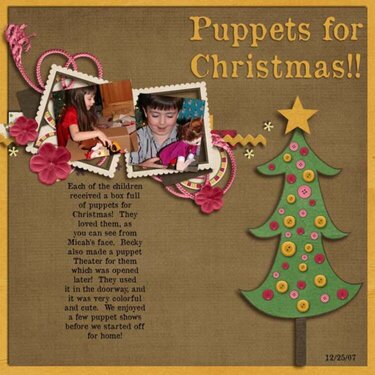 Puppets for Christmas