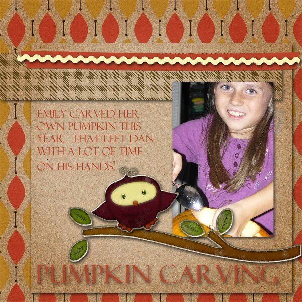 Pumpkin Carving--DIGI Challenge