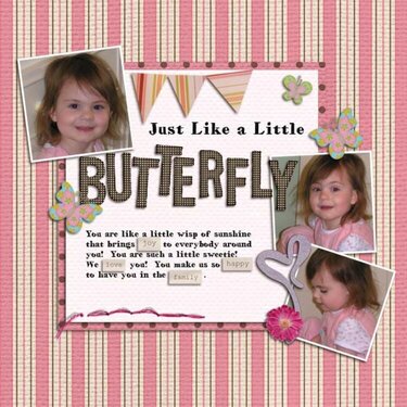 Just Like a Little Butterfly