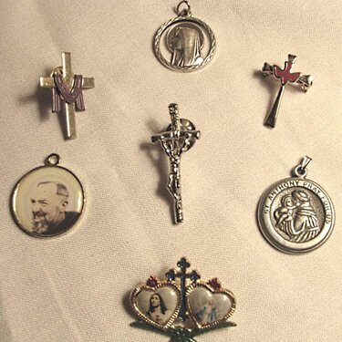 10/12 This is what I keep in my Rosary box