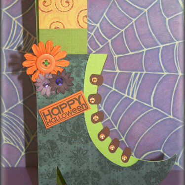 Witches Boot Card