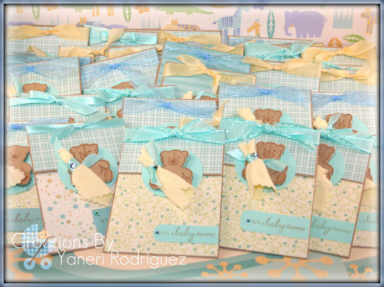 Baby Boy Shower Invitation