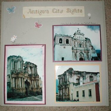 Antigua City Sights, Guatemala