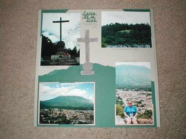 cross on the hill/ruins, Antigua, Guatemala