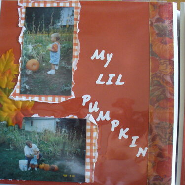 my lil pumpkin