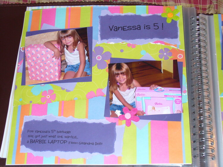 Vanessa is 5!(1)