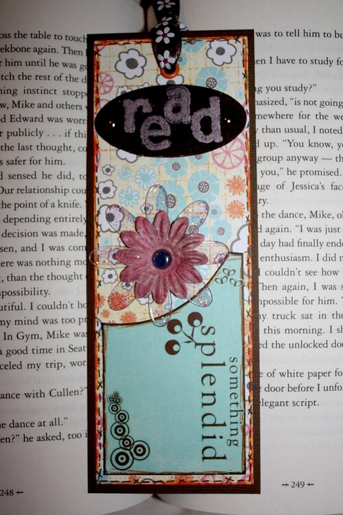 Something splendid bookmark