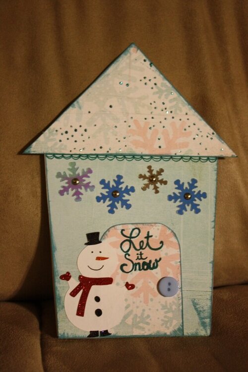 Christmas house card