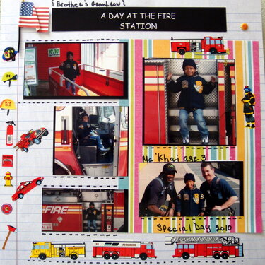 A DAY AT THE FIRE STATION
