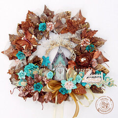 Fall Wreath {Prima PPP}