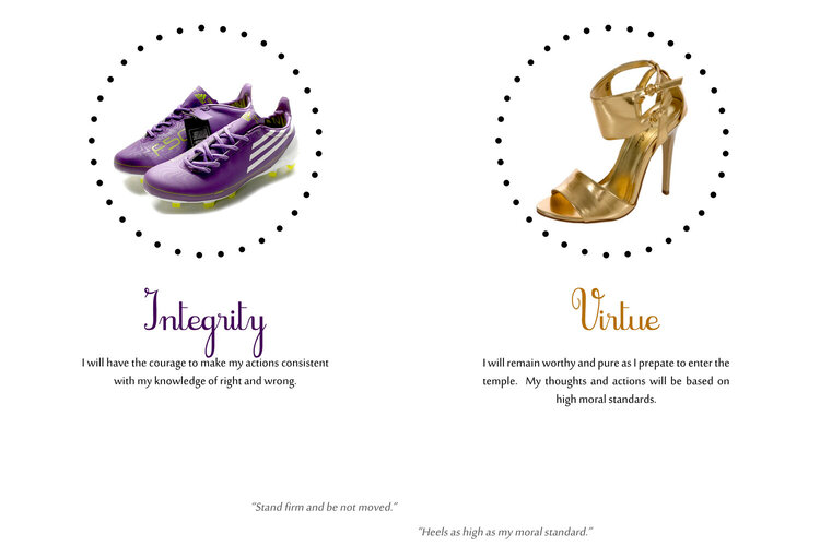 YW Values  Shoes Posters 4