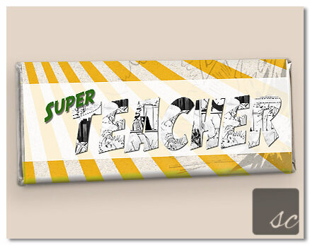 Super Teacher Candy Bar Wrapper