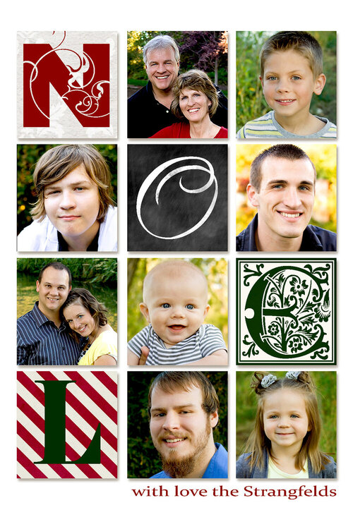 Christmas Card (parents) 2012