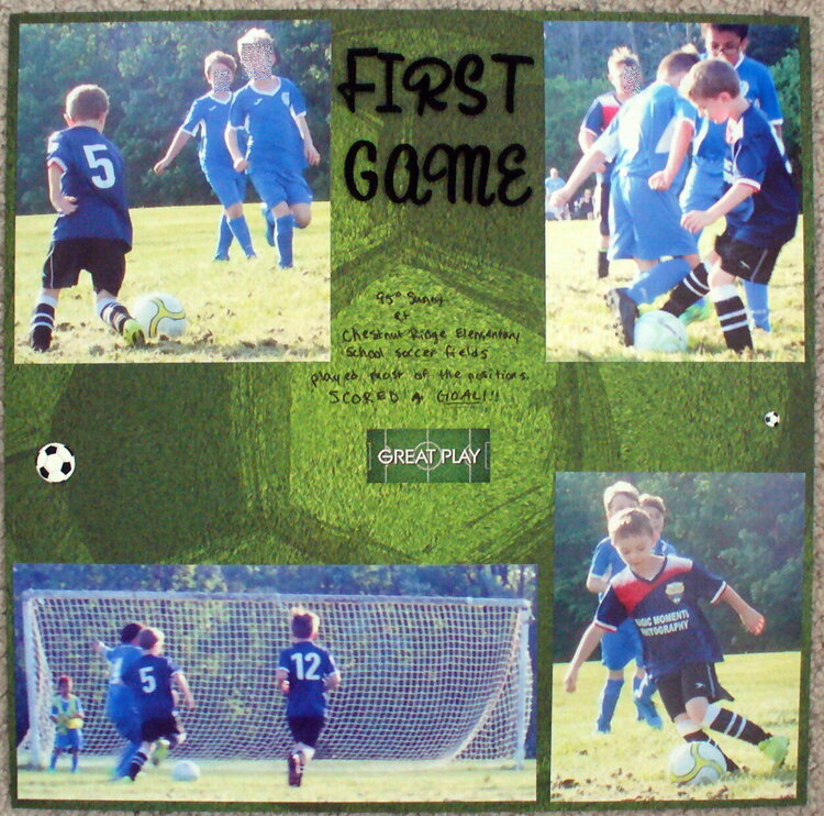 DS2 soccer 1st game