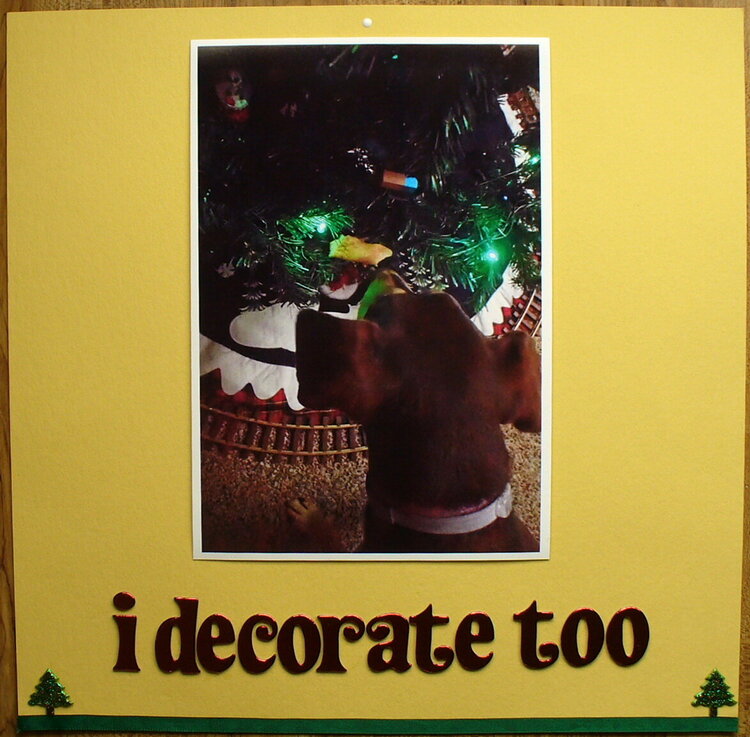 i  decorate too