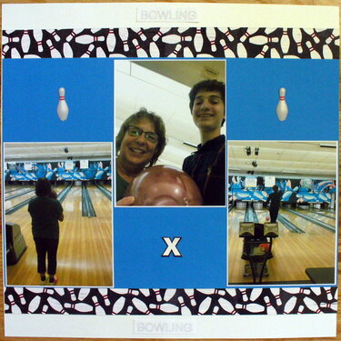 DS1 &amp; Grandma bowling