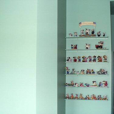 Moo shelves (1 wall of 4)