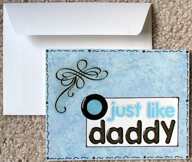 Father&#039;s Day Card w/envelope