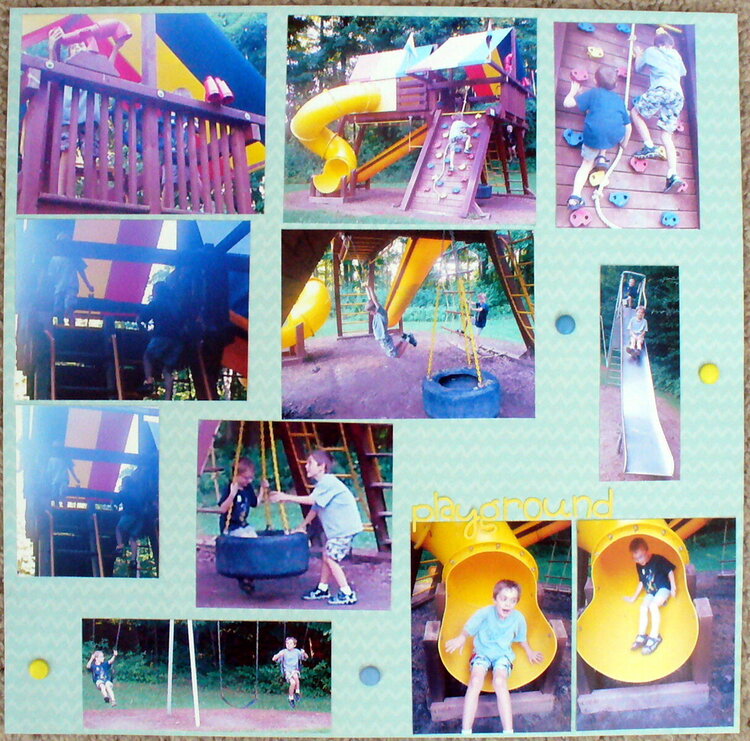 F.L. playground left