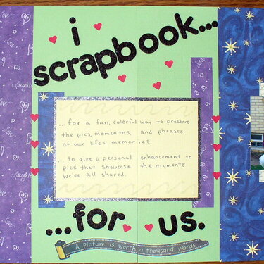 I scrapbook...for us   (dbl)