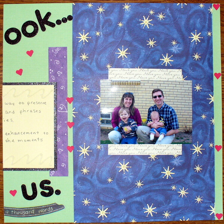I scrapbook...for us   (rt)