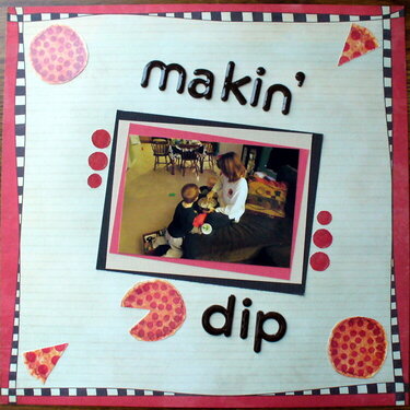 makin&#039; pizza dip