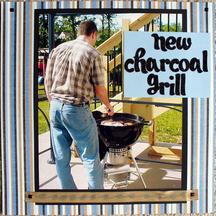 New Charcoal Grill