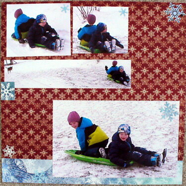 sledding