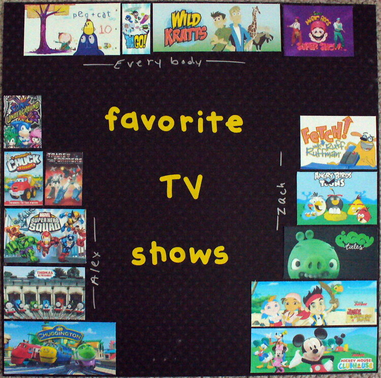 fav tv shows