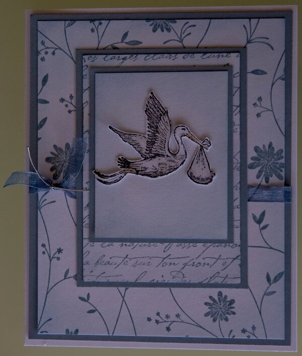 Another boy christening card