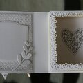 Wedding book card - inside