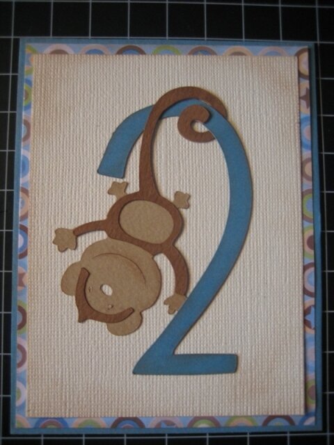 Monkey card