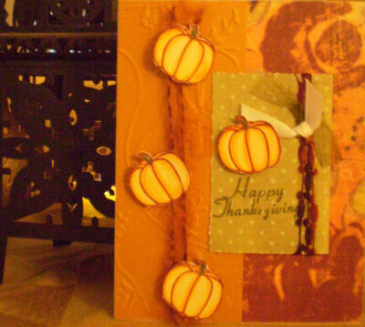 4 Pumpkin Card