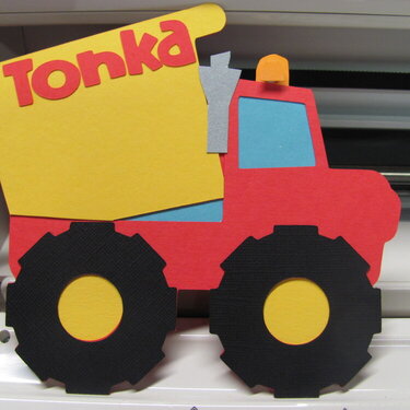 Tonka Birthday Card